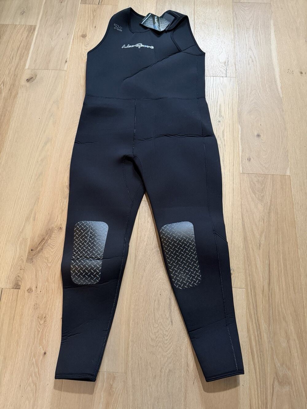 NeoSport 7mm Unisex Wetsuit Size 3XL Sleeveless Black Farmer John NWT NEW